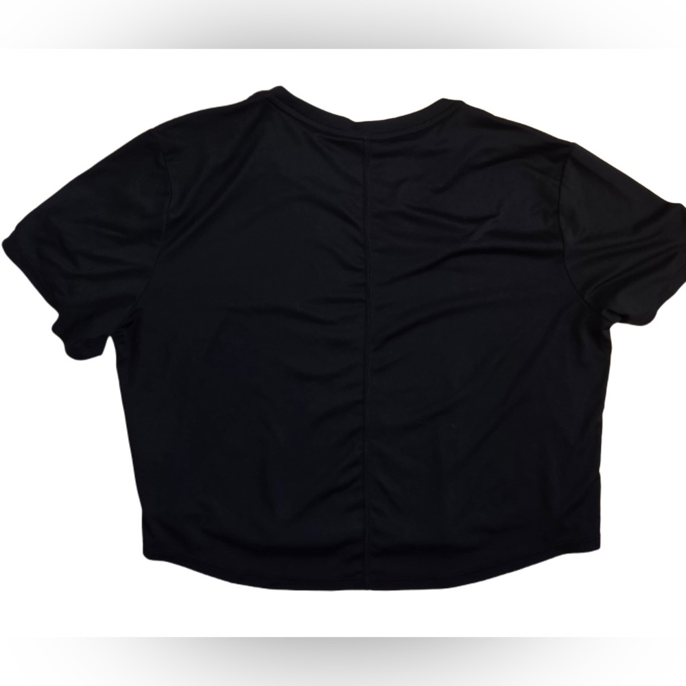 Nike Dri Fit Loose Fit Black Crew Neck Women's Top